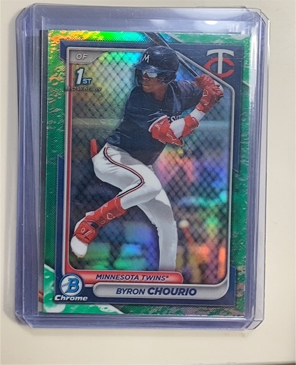 2024 Bowman Chrome Prospects #BCP-129 Byron Chourio — front