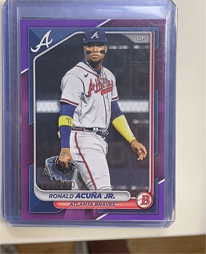 2024 Bowman #32 Ronald Acuna Jr. — front