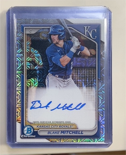 2024 Bowman Chrome Mega Box #BMA-BMI Blake Mitchell — front