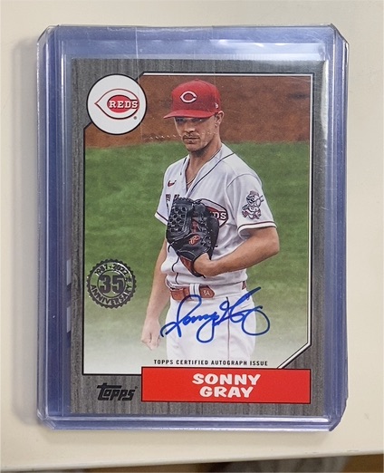 2022 Topps Series 1 35th Anniversary #87BA-SG Sonny Gray — front