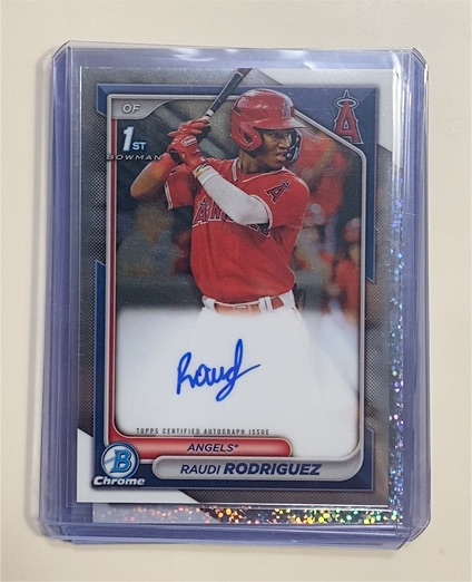 2024 Bowman Chrome #CPA-RR Raudi Rodriguez — front