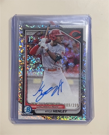 2024 Bowman Chrome #209 Kyle Henley — front