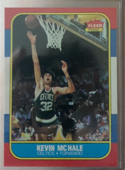 1986-87 Fleer #73 Kevin McHale — front