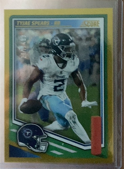 2025 Panini Score #46 Tyjae Spears — front
