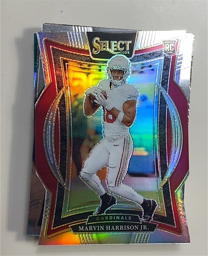 2024 Panini Select #28 Marvin Harrison Jr. — front