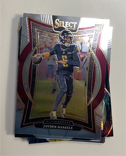2024 Panini Select #26 Jayden Daniels — front