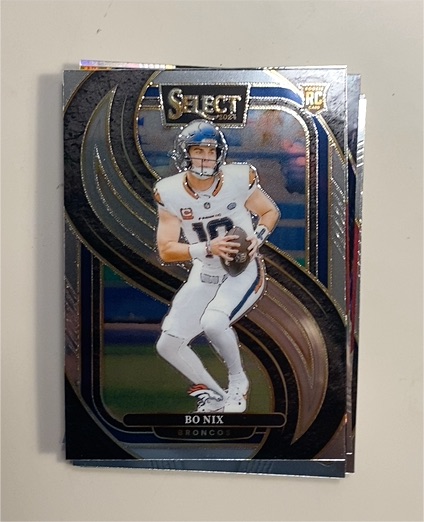 2024 Panini Select Premier Level #117 Bo Nix — front