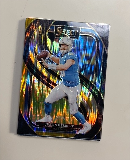 2024 Panini Select Premier Level #131 Justin Herbert — front
