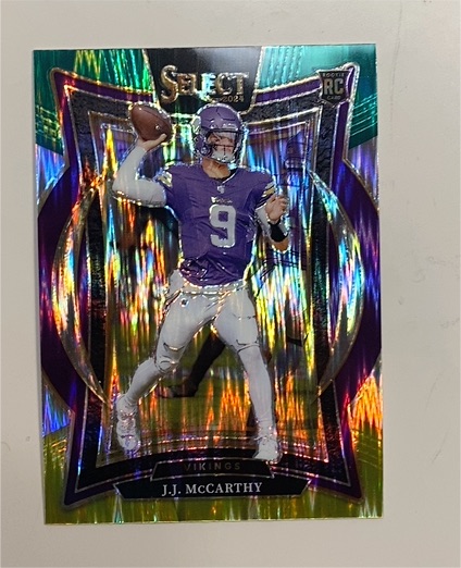 2024 Panini Select Concourse #24 J.J. McCarthy — front