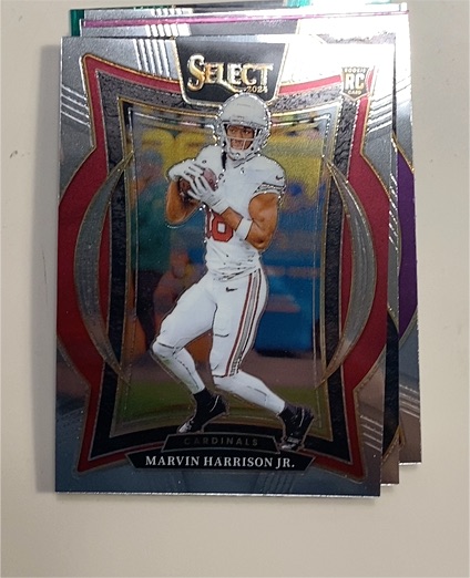 2024 Panini Select #28 Marvin Harrison Jr. — front