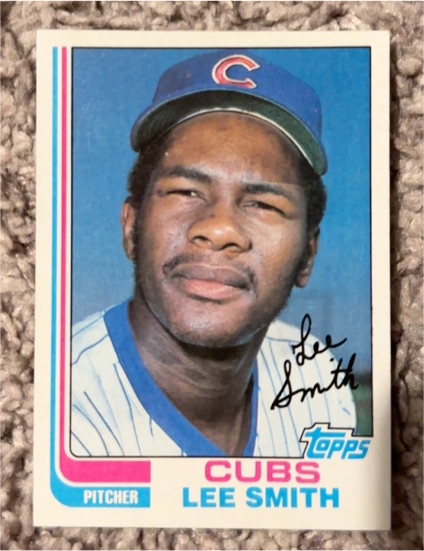 1982 Topps #452 Lee Smith — front