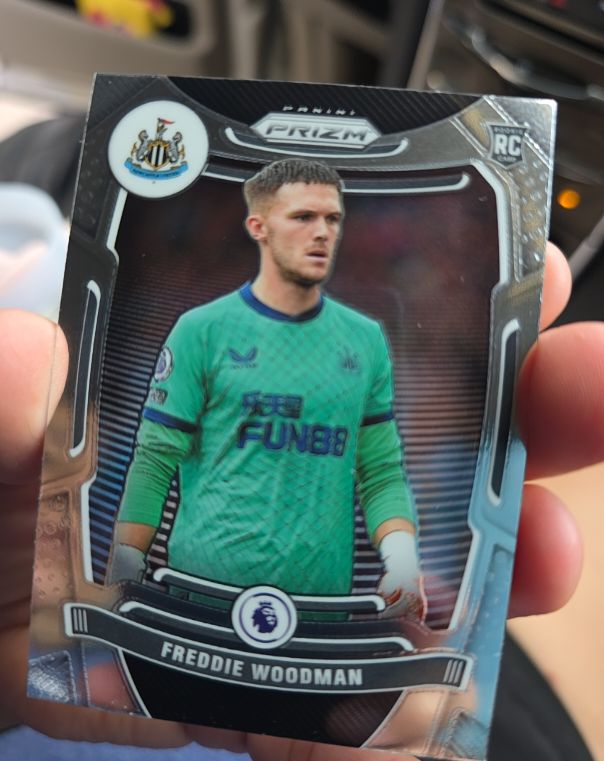 2021-22 Panini Prizm Premier League #31 Freddie Woodman — front