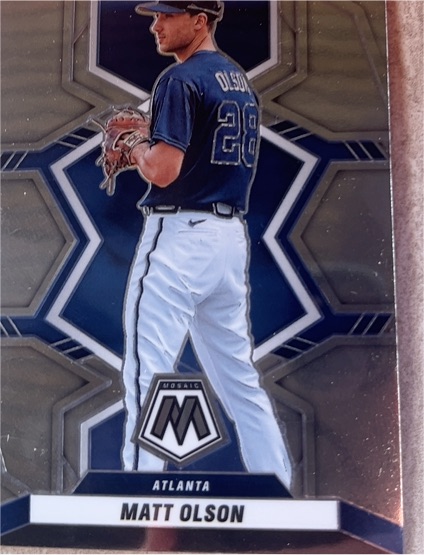 2022 Panini Mosaic #73 Matt Olson — front