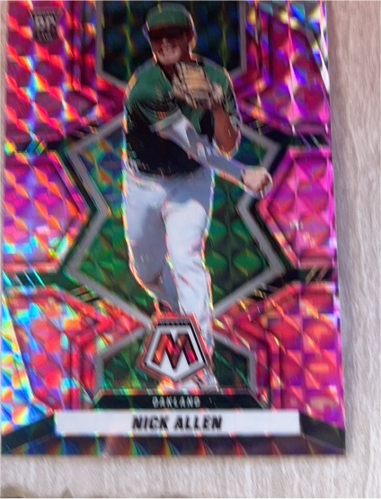 2022 Panini Mosaic #244 Nick Allen — front