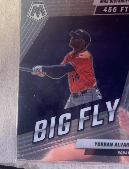 2022 Panini Mosaic #BF-6 Yordan Alvarez Big Fly — front