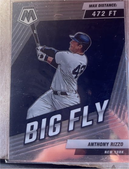 2022 Panini Mosaic Big Fly #BF-12 Anthony Rizzo — front
