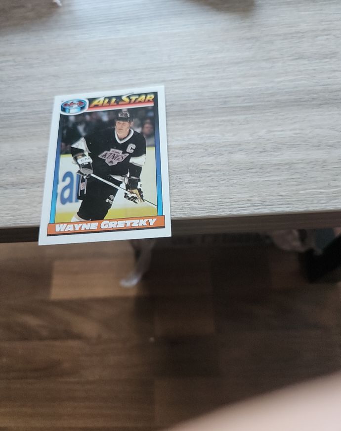 1991-92 O-Pee-Chee #258 Wayne Gretzky All Star — front