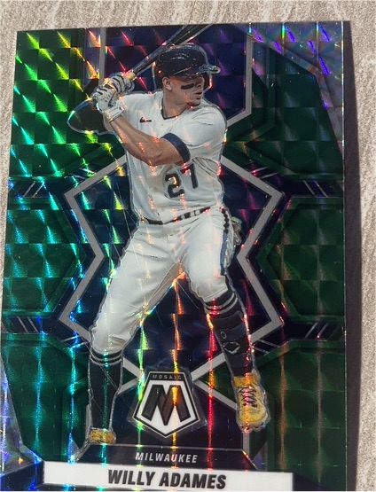 2022 Panini Mosaic Willy Adames — front
