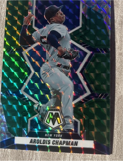 2022 Panini Mosaic Aroldis Chapman — front