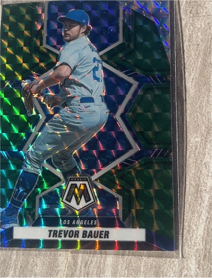 2022 Panini Mosaic Trevor Bauer — front