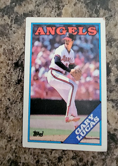 1988 Topps #524 Gary Lucas — front