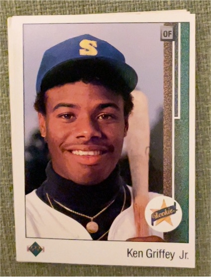 1989 Upper Deck #1 Ken Griffey Jr. — front
