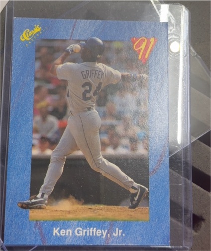 1991 Classic Update Blue Travel Edition #T3 Ken Griffey Jr. — front