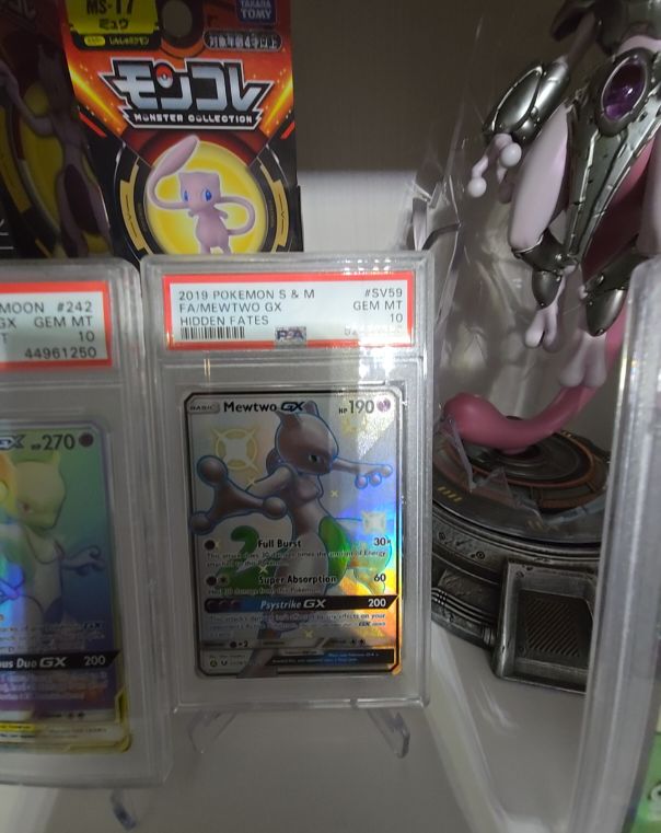 2019 Pokémon S&M #SV59 Mewtwo GX Hidden Fates — front