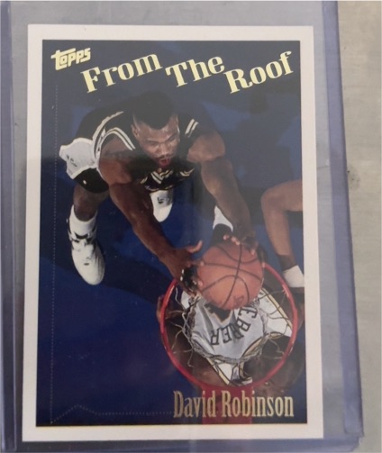 1994-95 Topps #360 David Robinson — front