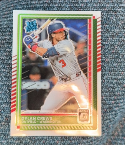 2025 Donruss Optic #54 Dylan Crews — front