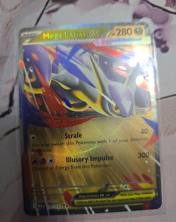 2014 Pokémon Mega Evolutions #100 Mega Latias ex — front