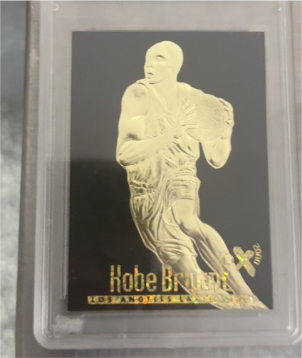 1996-97 Skybox EX-2000 #Black 23KT Gold Kobe Bryant Rookie — front
