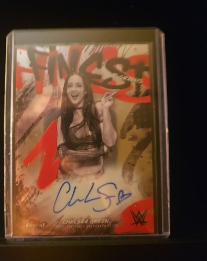 2025 Topps Finest WWE #FA-CGR Chelsea Green — front