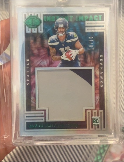 2023 Panini Illusions Instant Impact #II-JSN Jaxon Smith-Njigba — front