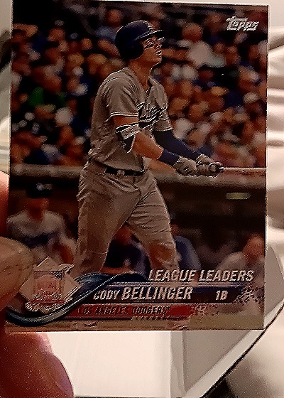 2018 Topps Series 1 #114 Cody Bellinger — front
