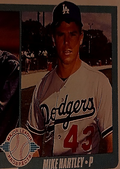 1990 Fleer #651 Mike Hartley — front