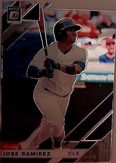 2019 Donruss Optic #107 Jose Ramirez — front