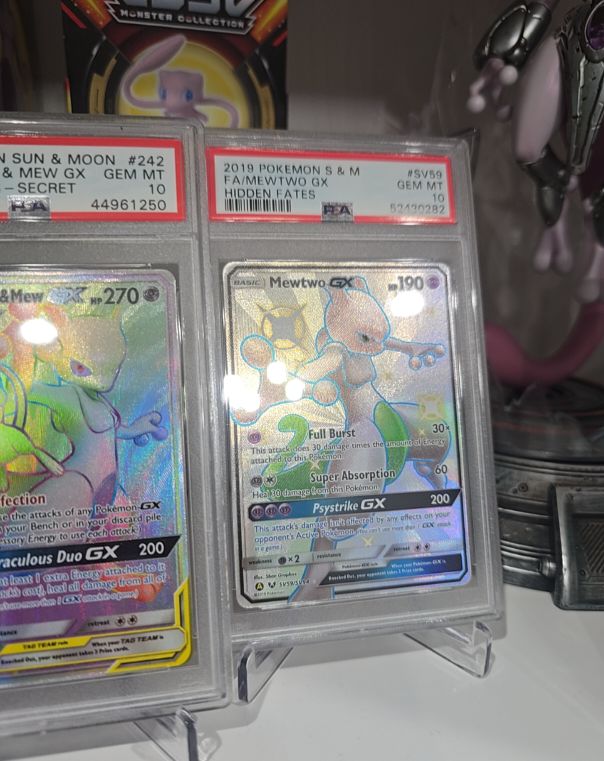 2019 Pokemon S&M #SV59 Mewtwo GX Hidden Fates — front
