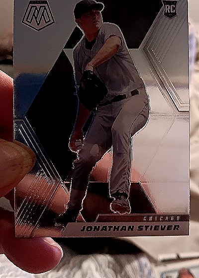 2021 Panini Mosaic #216 Jonathan Stiever — front
