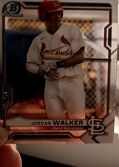 2021 Bowman #BP-146 Jordan Walker — front