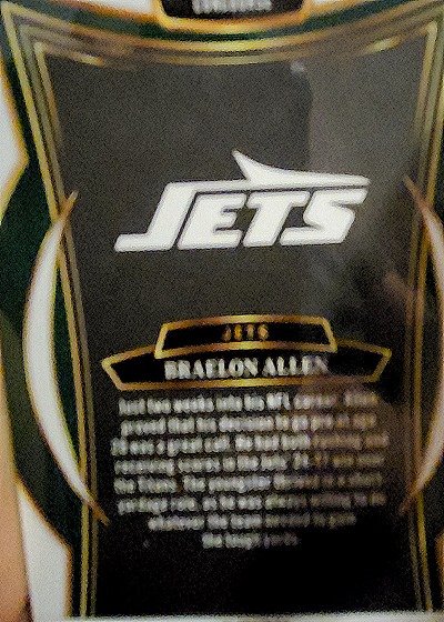 2024 Panini Select Concourse #10 Braelon Allen — back