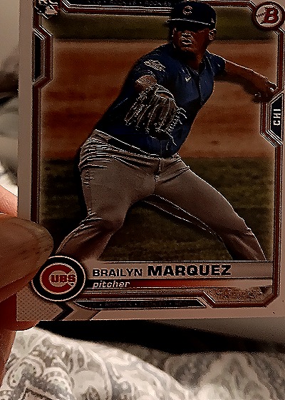 2021 Bowman #43 Brailyn Marquez — front