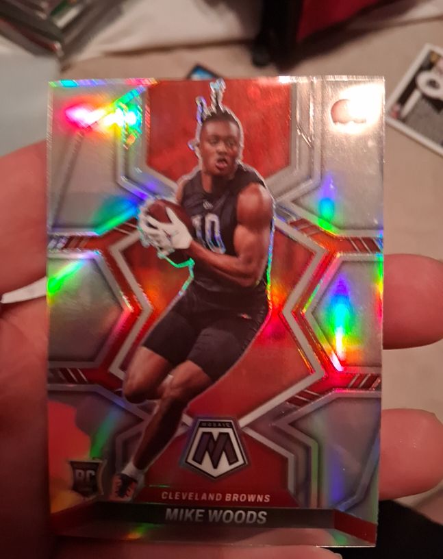 2022 Panini Mosaic #350 Mike Woods — front