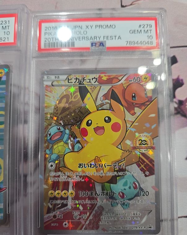 2016 Pokémon #279 XY-P Pikachu 20th Anniversary Festa Promo — front