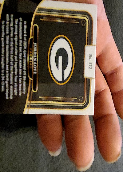 2024 Panini Select #172 Jordan Love — back