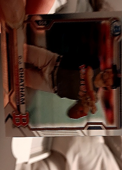 2019 Topps Bowman Chrome Prospects #BCP-T13 C.J. Chatham — front