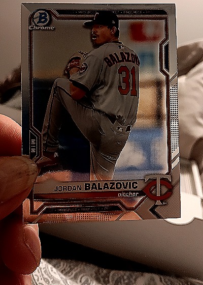 2022 Bowman Chrome #BCP-31 Jordan Balazovic — front