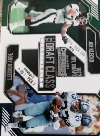 2024 Panini Contenders Historic Draft Class #149 Joe Klecko / Tony Dorsett — front