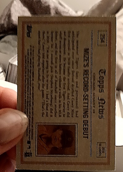 2022 Topps Casey Mize In Action #IA-1 Rookie Card — back