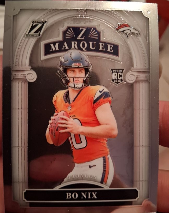 2024 Panini Zenith Z Marquee #4 Bo Nix — front